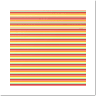 Rainbow Pattern Colorful Abstract Simple Design Posters and Art